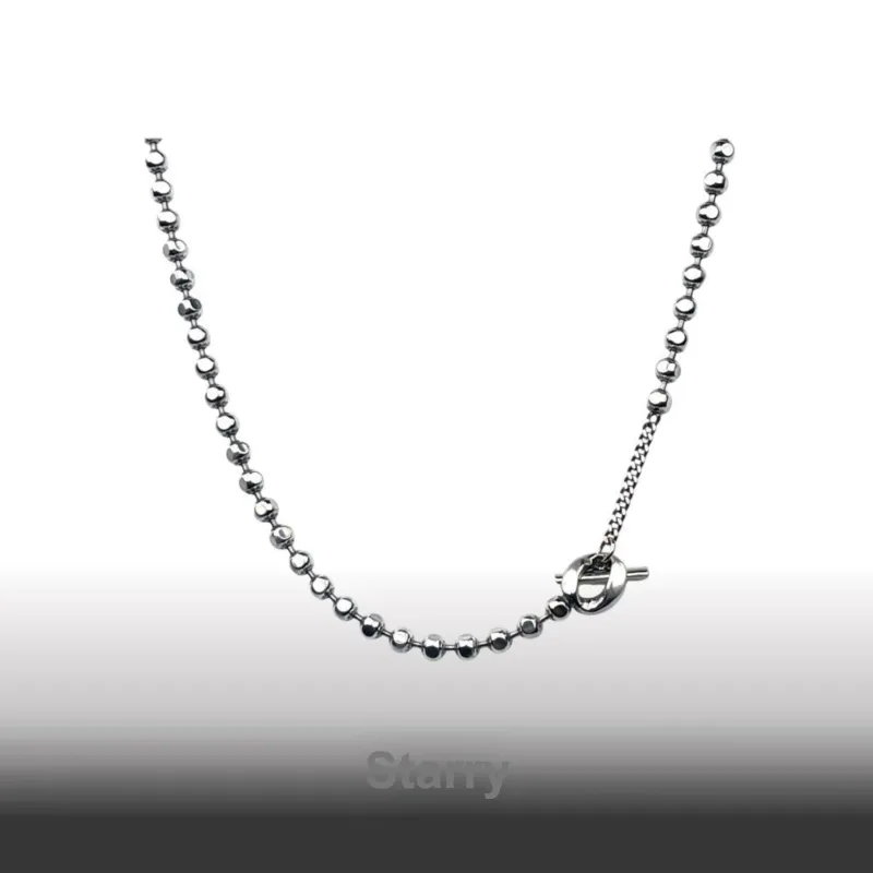 SHIYI N CIFANG 925 Sterling Silver Necklaces Unisex-2