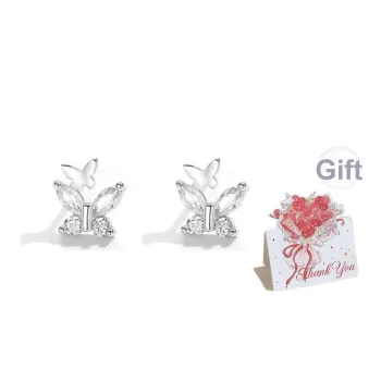 GIFU Sterling Silver Stud Earrings Unisex