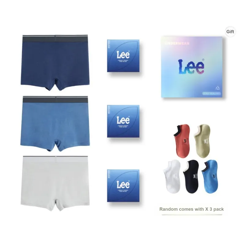 Lee Underpants Men's Combo Set Gift Box Set-15