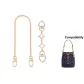 [Gold-Tone]Decorative Chain+Stars Extender Chain