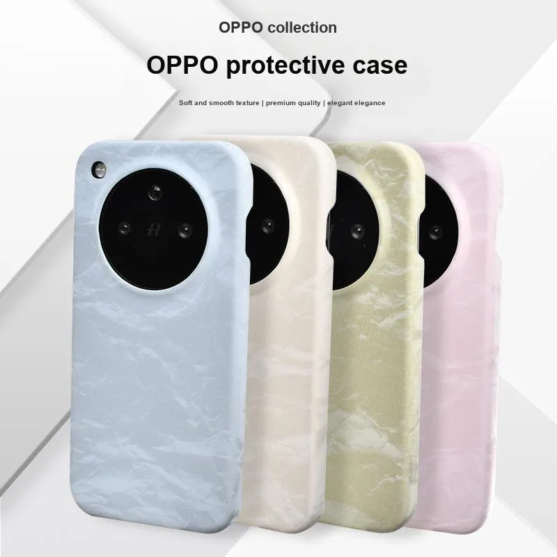 TXBX PC Material Velour Fall Winter Semi Enclosed Phone Cases Compatibility With OPPO Find X8/X8S/X8 Ultra Collection-5