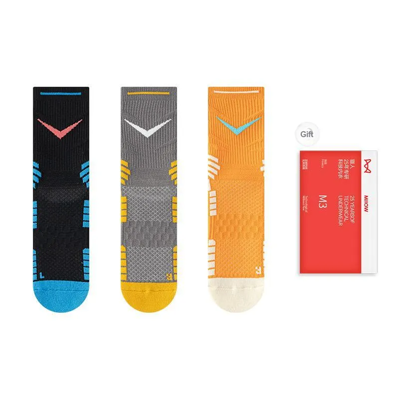 MIIOW Trend Party Series Basketball Socks Men's Shopping Bag Combo Set-10