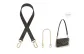 [Brown One Shoulder]1.8cm Width Non-Adjustable Strap+Decorative Chain