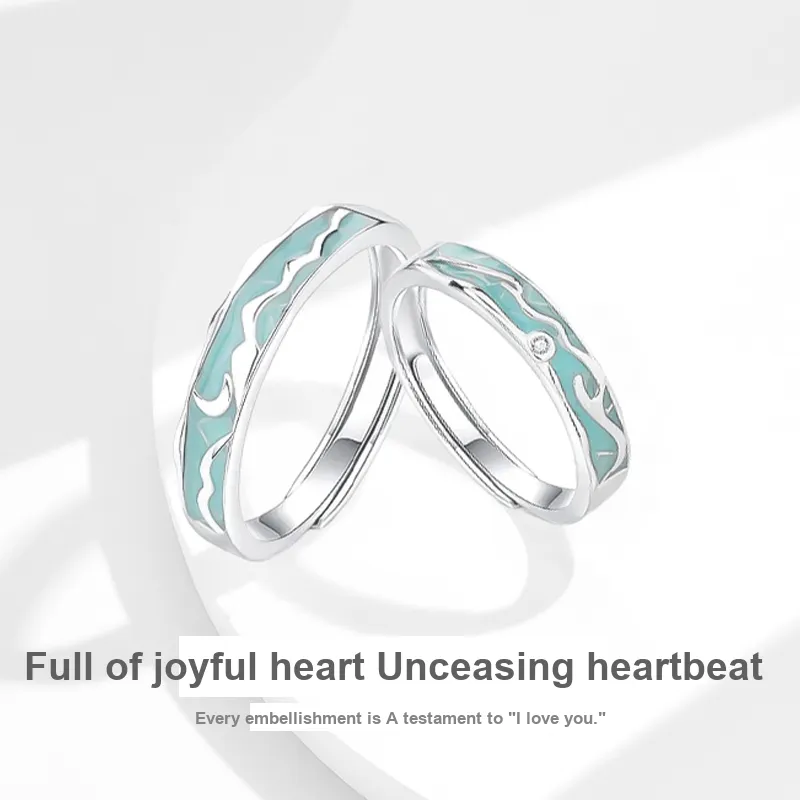 JUICY GRAPE S925 Silver Rings Unisex-1