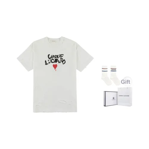 Charlie Luciano T-Shirt Унисекс Белый