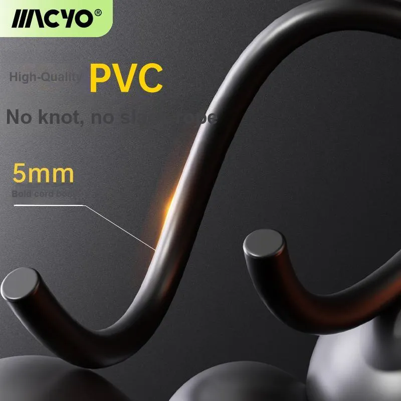 MACYO Fitness Training Non Countable Jump Ropes Eat Meat Twine Material PVC Handle Material PP 2.8M-28