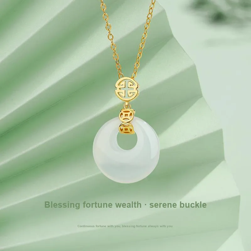 KADER Chalcedony Necklaces Women's-3