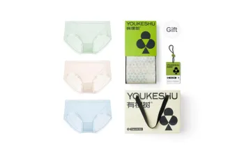 YOUKESHU Underwear Gift Box Women's 3 Pack
