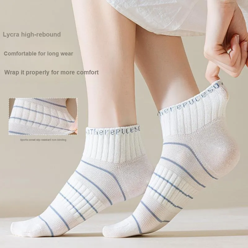 Cotton Gene Ankle Socks Women's 3 Pack-5