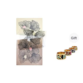 MARJAKURKI Silk Long Scarf Women's