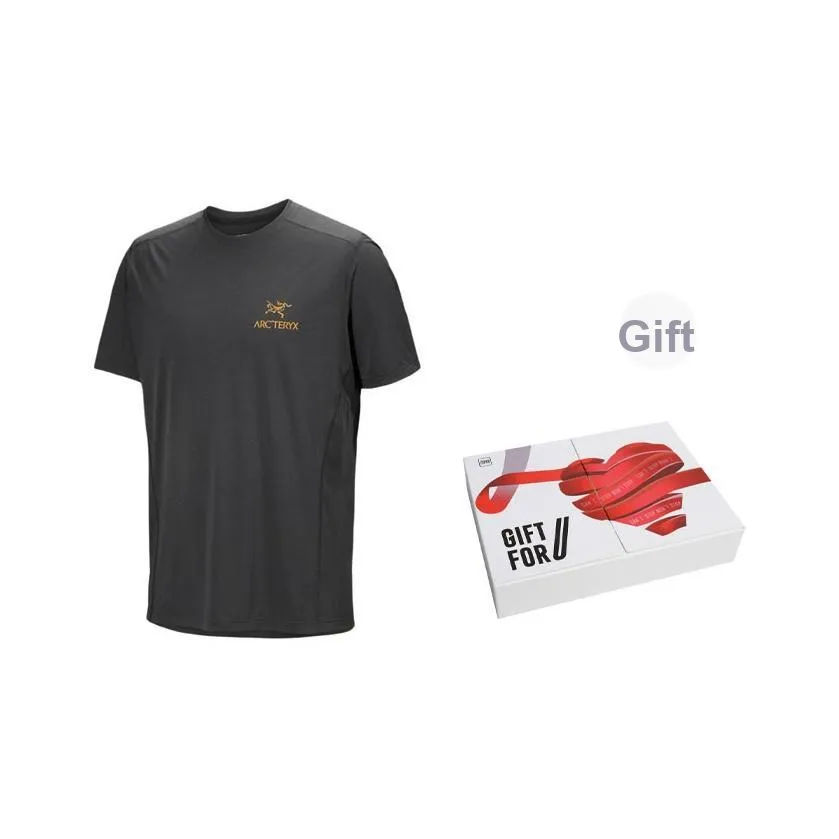 Arcteryx Motus Series T-Shirt Gift Box Set Мужской Черный Серый