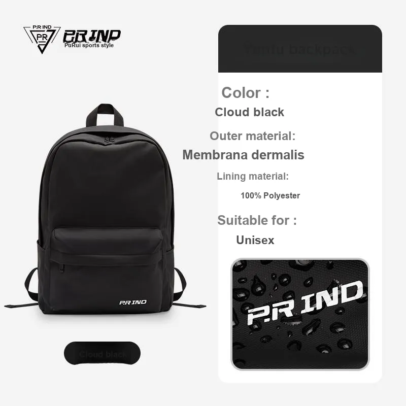P.R IND Badminton Racket Bags 2 Pcs Pack Casual Style Backpack Unisex Breathable Back Panel-2
