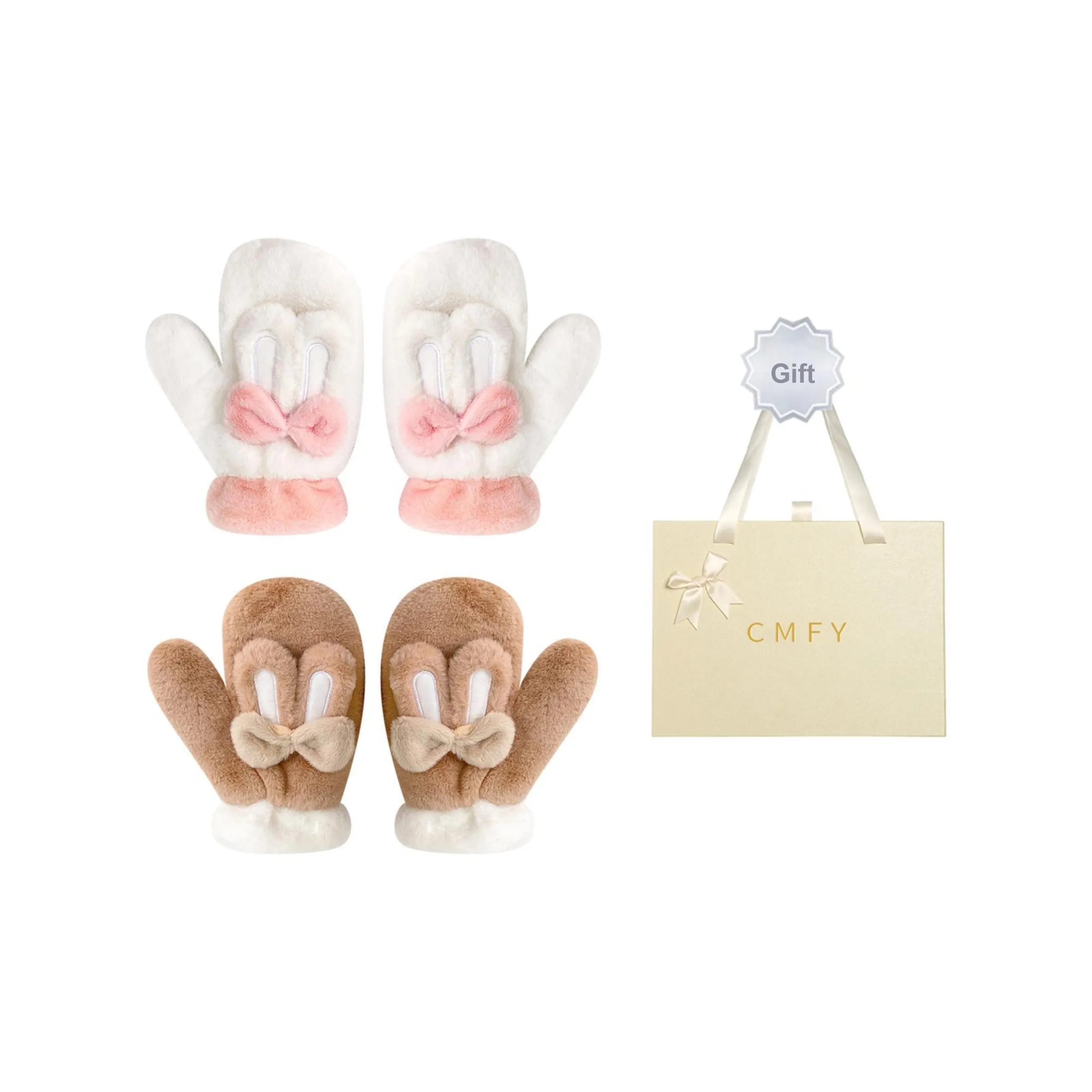 CMFY Вязаные перчатки женские