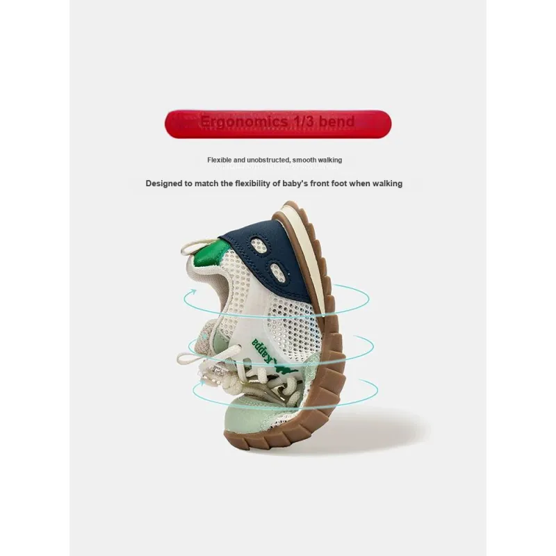 KAPPA KIDS Kappa Abrasion Resistant Breathable Low Top Casual Shoes Green Blue Kids'-2