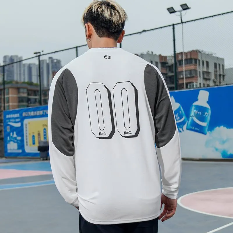BKCXZICE Sports T Shirt Long Sleeved Men's-3