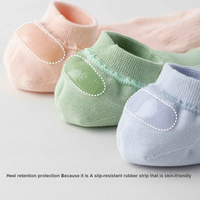 QINXIANGJIAN No Show Socks Women's 5 Pack-26
