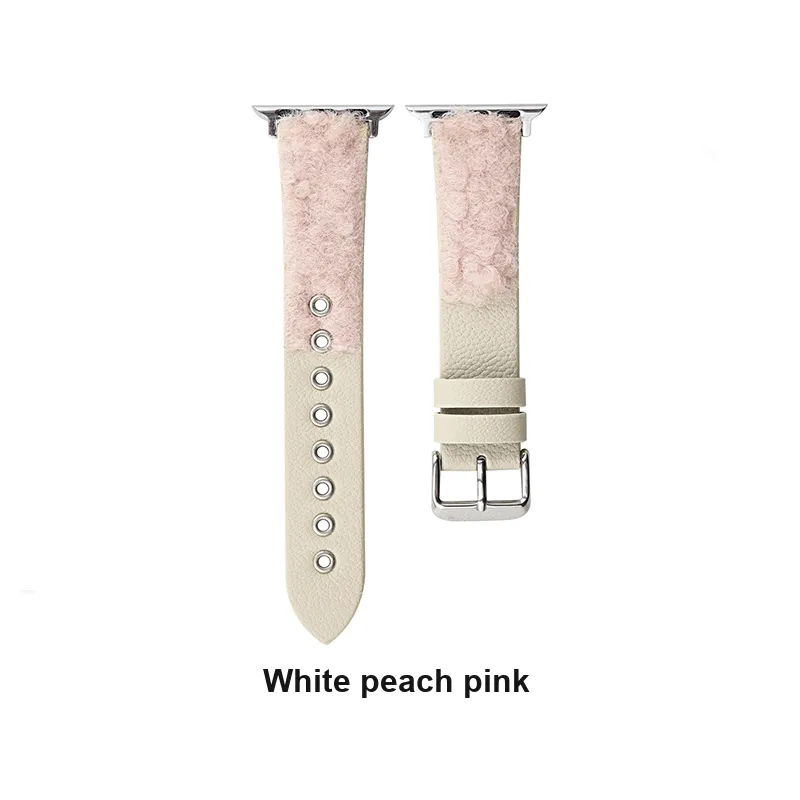 Vobafe Watch Band Apple Compatibility Genuine Leather Material-1