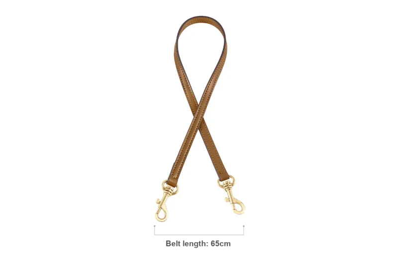 Lan Bao Fan Microfiber Polyurethane Fashion Versatile Shoulder Strap Bag Strap Women's Milk White/Black-27