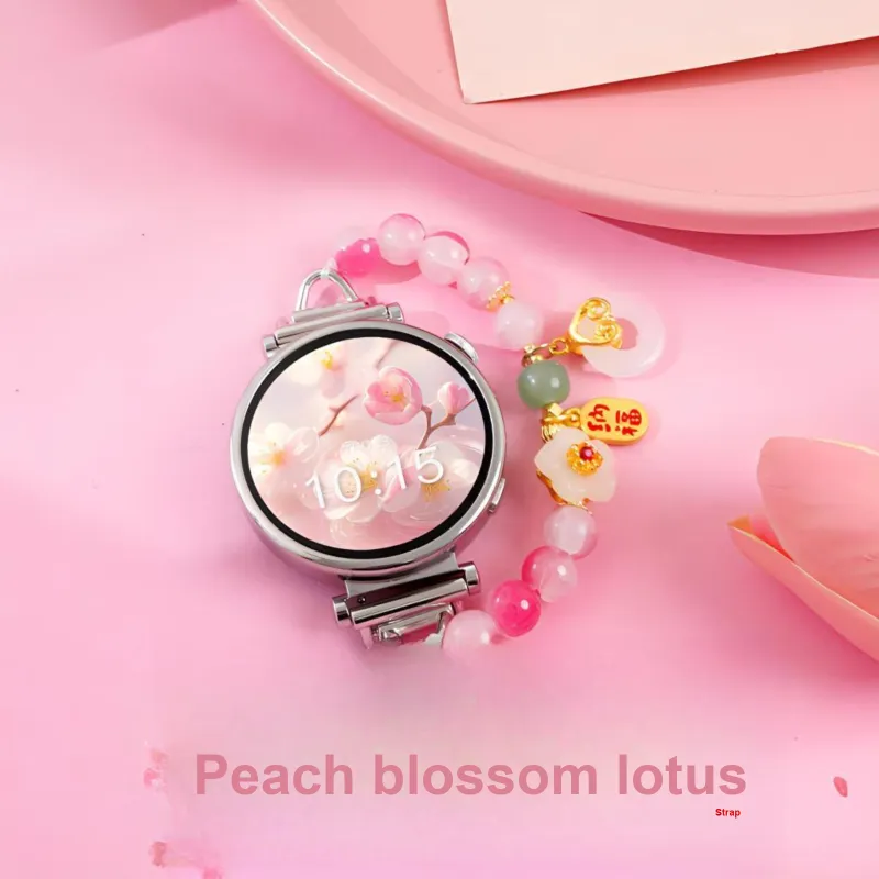 Yu Qing Watch Band Huawei Honor Compatibility Bead Material-1