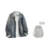 Blue (Comes with Gray and White POLO+Brooch)