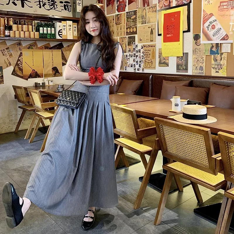 TEME Sleeveless Dresses Women's Gray-3
