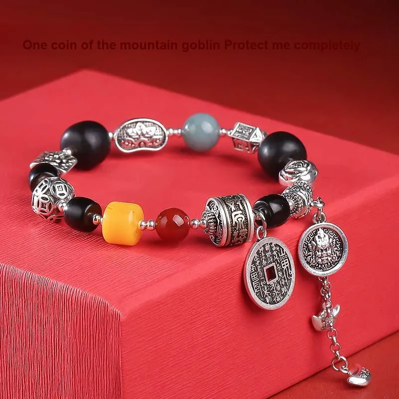MUSHENGYUAN Ebony Bracelets Unisex-5