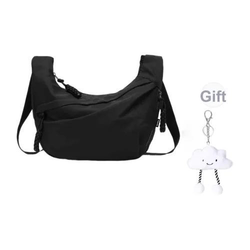 Tonlion Нейлоновая сумка через плечо унисекс бежевый черный