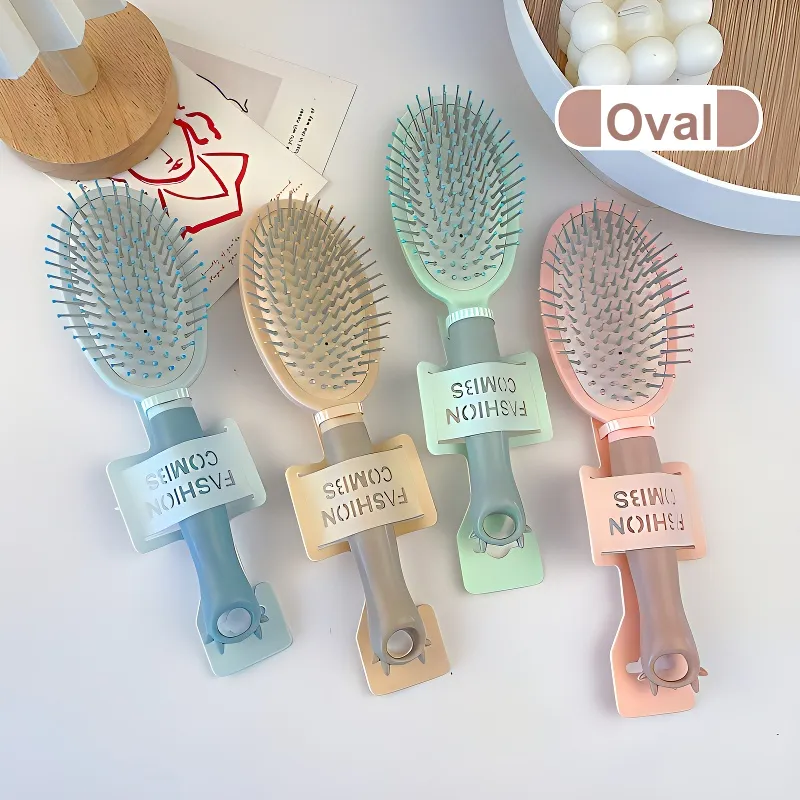 Love Of Wormwood Fresh Soft Color Series Cute Pet Design Airbag Comb Anti Static-5