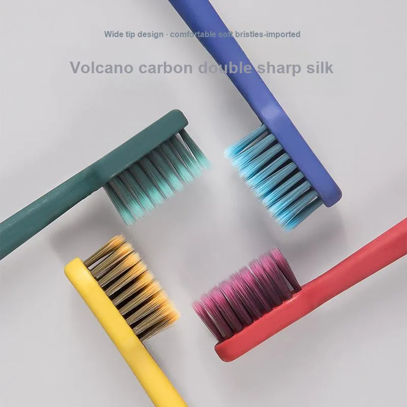 XIAONIULIXIANJI Double Pack Multicolor Box, Wide Head Design BBC Snow Cotton Bristles, Soft Bristles Toothbrush-3