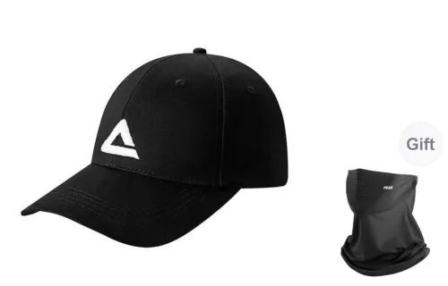 PEAK Cotton Baseball Caps Unisex Multiple Colors