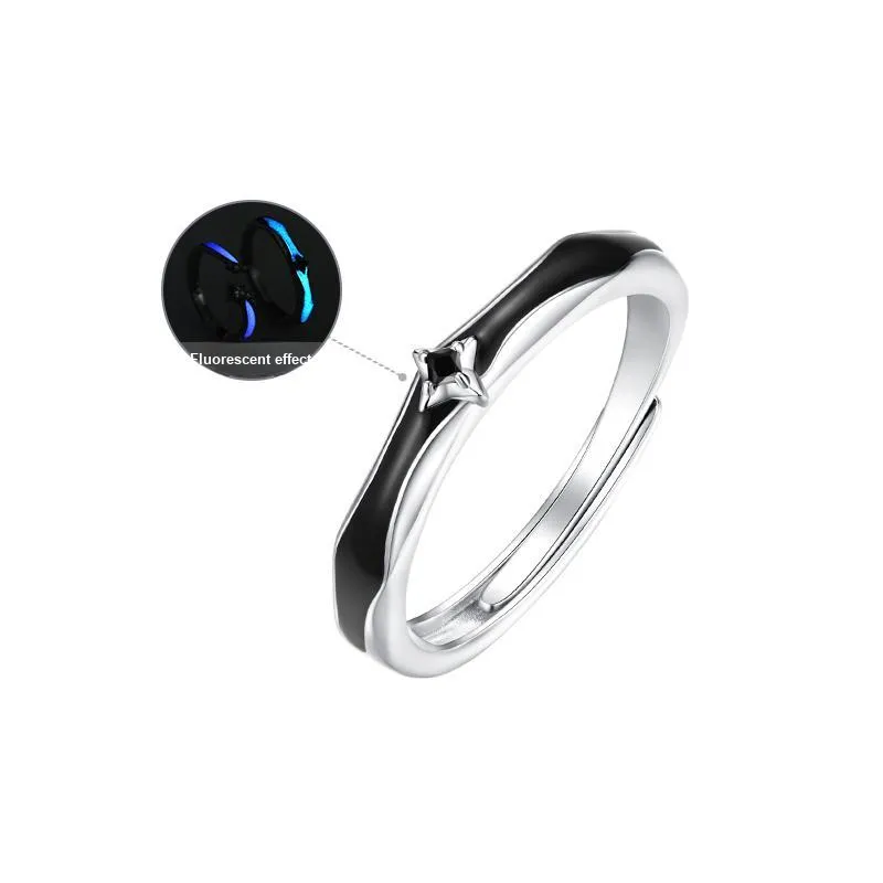 CHOW TAI SENG S925 Silver Rings Unisex-9