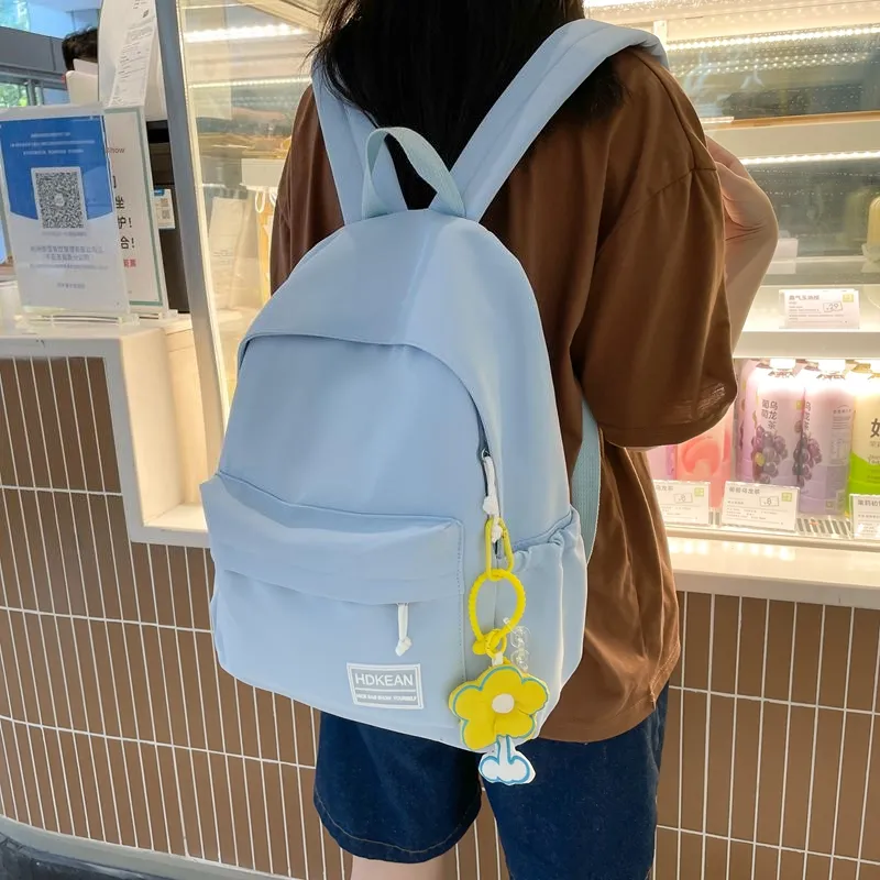 BAODIDAISHU Nylon Backpack Regular Unisex Multicolor-18