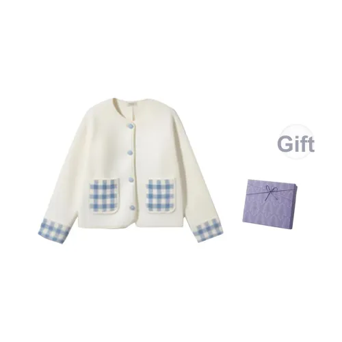 DITB Синий Женские Бархатные Куртки