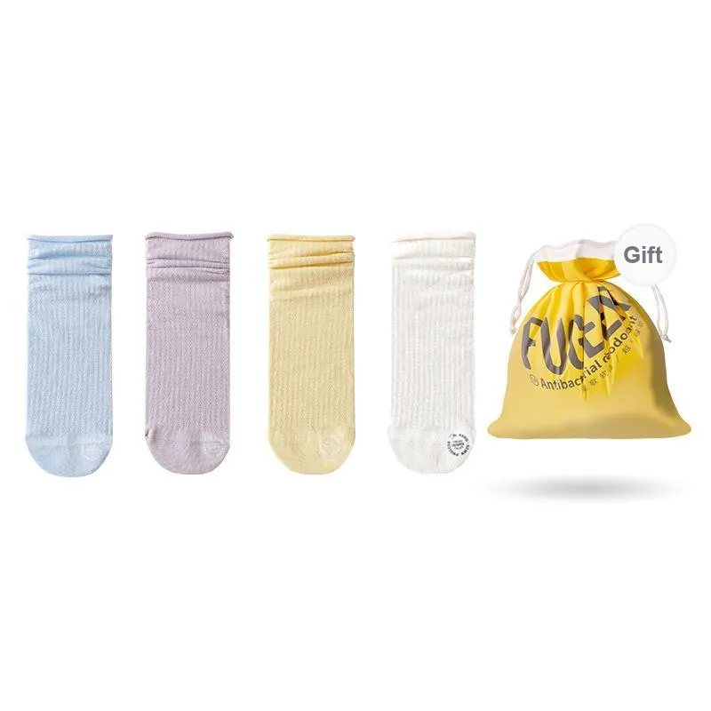 FUGEER Mid Calf Socks Women's Combo Set-35