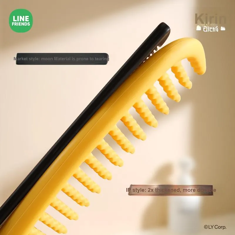 QILIN x LINE FRIENDS Wide-Tooth Curling Comb-8