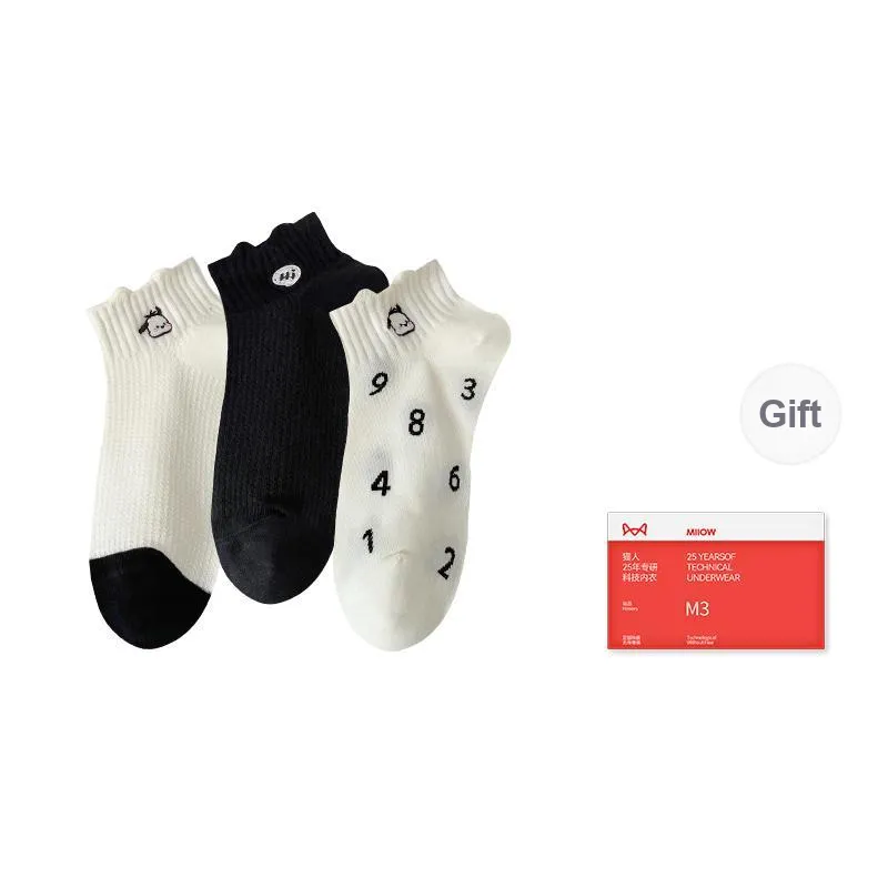 MIIOW Trend Party Series Ankle Socks Women's Shopping Bag Combo Set-12
