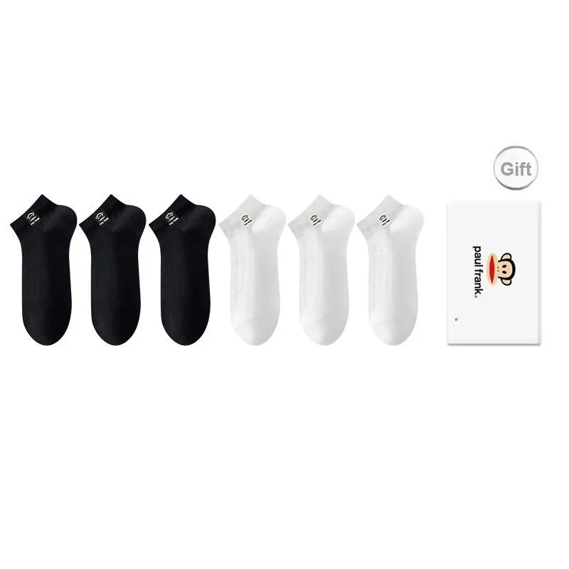 PAUL FRANK Ankle Socks Men's Gift Box Of 6 Doubles-11