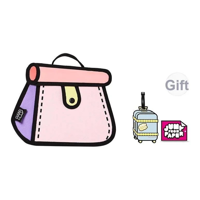 JumpFromPaper Synthetic Leather With Polyester Cake Packs Portable Crossbody Bag, Shoulder Bag Women's