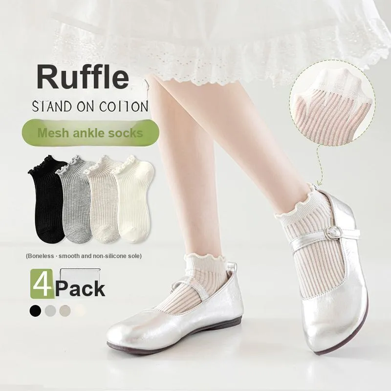 MIZU Ankle Socks Women's 4 Pack-1