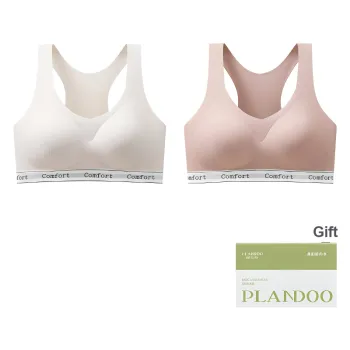 PLANDOO Bra Women's 2 Pcs Shopping Bag