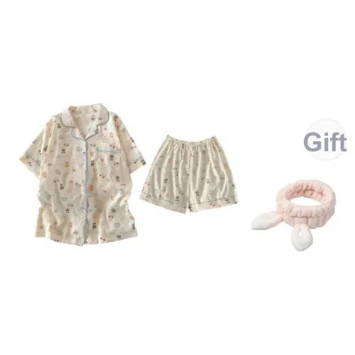 ЮЙЧЖАОЛИНЬ Pajama Комплект Летний Женский