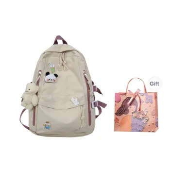PARK DANCE Nylon Backpack Regular Unisex Multicolor