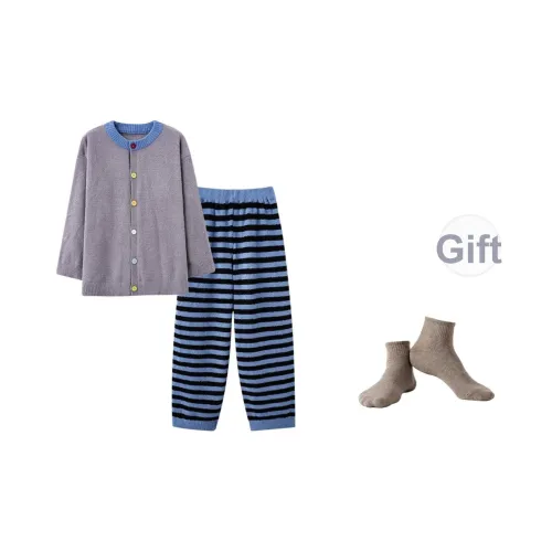 Maultiay Пижамный комплект Осенний и Зимний Мужской