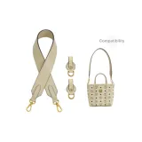 MCM Basket Bag Ecru 3.8 Width 65cm+Abrasion-Resistant Buckle