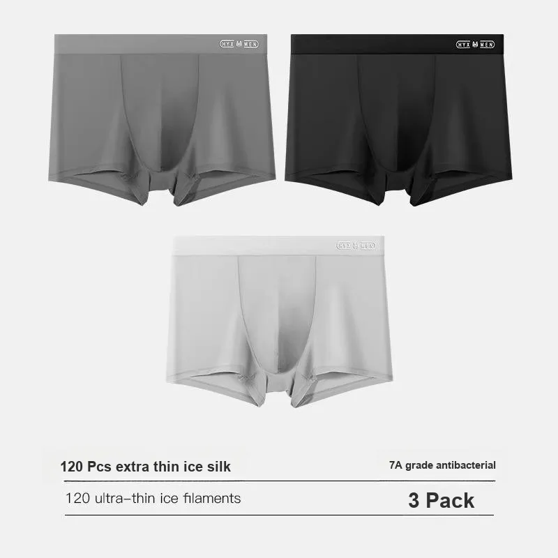 H YXIANG Underpants Men's Combo Set-3