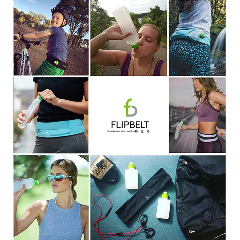 FLIPBELT Outdoor Water Equipment Outdoor Water Bottle 330ML-3