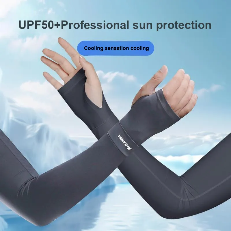 NAILEKESI Cycling Gear Cycling Arm Sleeves Unisex-5
