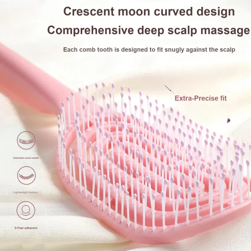 Malian Cut Out Large Bend Airbag Rib Comb Curl Styling Tool For Creating Voluminous Hair With High Crown Effect-4