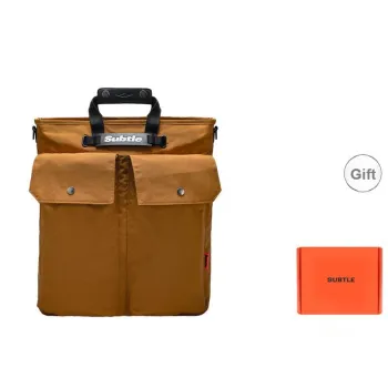 Subtle Nylon Backpack Tubas Unisex Woody Brown/Black/Jasper