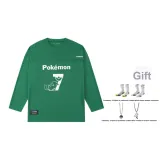 Pikachu Style Vintage Green+2 Pack Socks